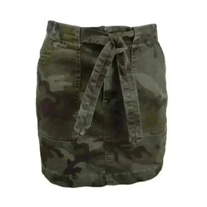 Sanctuary Y2K Emerson Cargo Camo Skirt Green Brown Tan Size 30 Medium Womens EUC